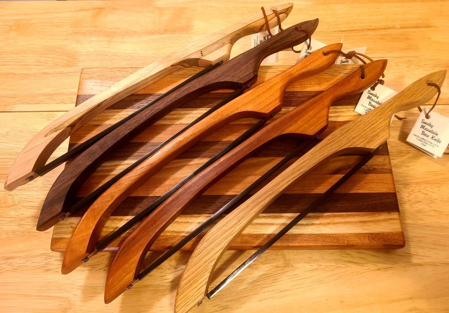 Teak Bow Knife